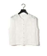 MIDIUMISOLID/MIDIUMISOLID for Ladies カットジャカードレースベスト/508271082
