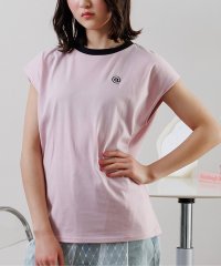 ALGY/フレンチスリーブワンポイントシシュウT/508013189
