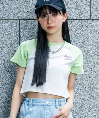 ALGY/コンパクトフライスさらっとラグランT/508033045