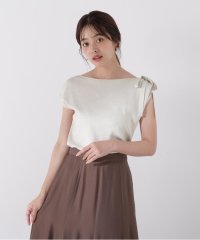 PROPORTION BODY DRESSING/肩リボンアシメニット/508256973