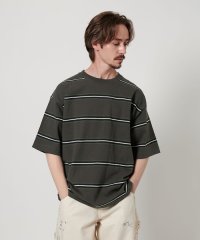 BEAUTY&YOUTH UNITED ARROWS/”THE HEAVY” 10oz ヘビー ボーダー クルーネック Tシャツ/508260085