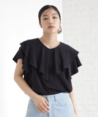 THE SHOP TK/フリルブラウス【接触冷感/洗濯機OK/UV/セットアップ可】/508270880