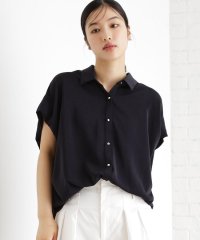 THE SHOP TK/衿付きブラウス【接触冷感/洗濯機OK/UV/セットアップ可】/508270881