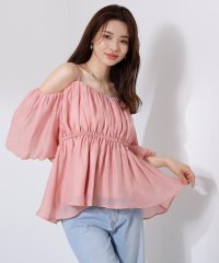 PROPORTION BODY DRESSING/シャーリングオフショルブラウス/508271494
