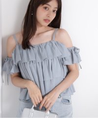 PROPORTION BODY DRESSING/《EDIT COLOGNE》ティアードキャミブラウス/508271495