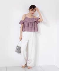 PROPORTION BODY DRESSING/《EDIT COLOGNE》レースワイドパンツ/508271500
