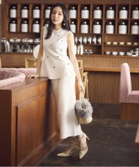 PROPORTION BODY DRESSING/ドット刺繍ニットセットアップ/508271504