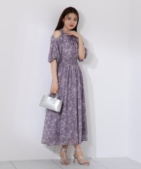 PROPORTION BODY DRESSING/オープンショルダー花柄ワンピース/508271507