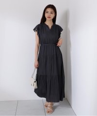 PROPORTION BODY DRESSING/リボン付きギャザーワンピース/508271510