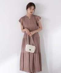 PROPORTION BODY DRESSING/リボン付きギャザーワンピース/508271510