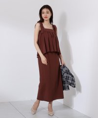 PROPORTION BODY DRESSING/《EDIT COLOGNE》リボンキャミセットアップ/508271511