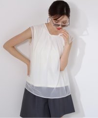 PROPORTION BODY DRESSING/タック入りチュールトップス/508271512