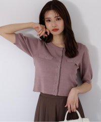 PROPORTION BODY DRESSING/ショート半袖カーディガン/508271517