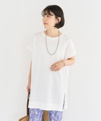 Green Parks/グリーン パークス Green Parks 今年っぽフレンチスリーブカットチュニック/508271581