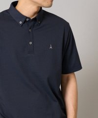 a.v.v (MEN)/【イージーケア/接触冷感/毛玉になりにくい】ワンポイント刺繍バーズアイポロシャツ/508149015