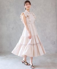 AND COUTURE/コットンレースフリルシャツワンピース/508184143