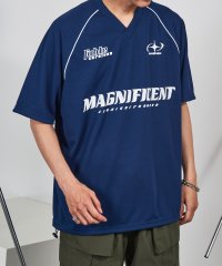MAGASIN DE MODE CONTACT/マガジンデモードコンタクト MAGASIN DE MODE CONTACT サッカーデザイン半袖Tシャツ/508265114