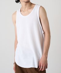 MAGASIN DE MODE CONTACT/マガジンデモードコンタクト MAGASIN DE MODE CONTACT ワッフルノースリーブタンクトップ/508265116