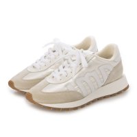 ami paris/アミパリス Ami Paris Logo Patch Round Toe Rush Panelled Sneaker/508270043