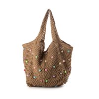 STYLEBLOCK/スタイルブロック STYLEBLOCK カラフルパーツ付きトートバッグ/508270212