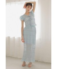 rienda/シャーリングカットフリルスカート/508271442