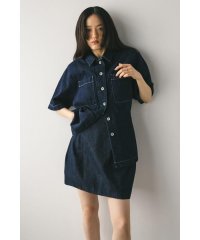 STYLEMIXER/デニムミニスカートパンツ/508271446