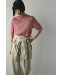 STYLEMIXER/ウォッシャブルリネンニットT/508271450