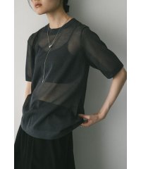 STYLEMIXER/ウォッシャブルリネンニットT/508271450