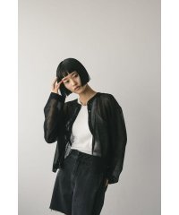 STYLEMIXER/ウォッシャブルリネンニットカーディガン/508271452