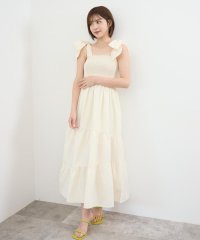 REDYAZEL/リボンショルダーティアードワンピース/508271472