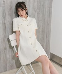 REDYAZEL/エンブレムボタンシャツワンピース/508271474