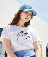 REDYAZEL/レースリボンロゴTシャツ/508271478