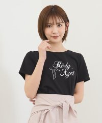 REDYAZEL/レースリボンロゴTシャツ/508271478