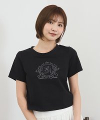 REDYAZEL/ラメエンブレムTシャツ/508271481