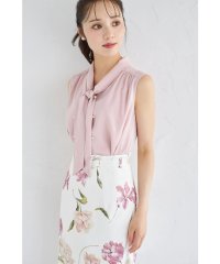tocco closet/トッコクローゼット tocco closet パール付きボウタイブラウス/508272759