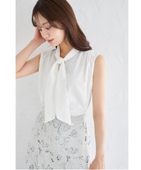 tocco closet/トッコクローゼット tocco closet パール付きボウタイブラウス/508272759