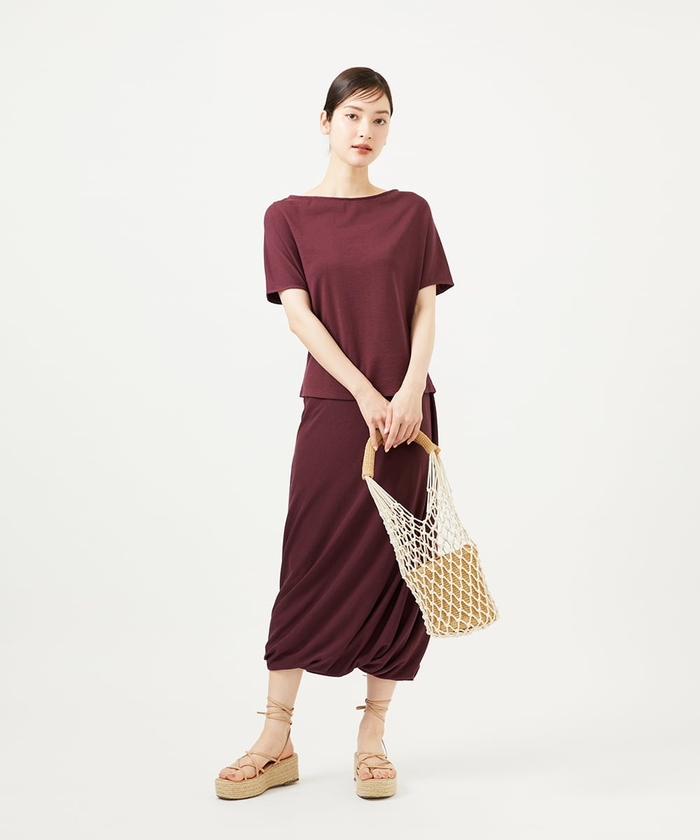【値下げ中！】Sybilla トリアセストレッチワンピース 未使用 値下げ中！】Sybilla トリアセストレッチワンピース 未使用 楽天