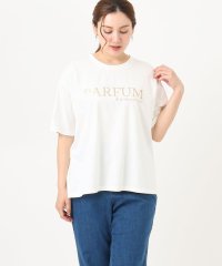 eur3/【大きいサイズ/a.v.v×eur3】コットンロゴTシャツ/508272913