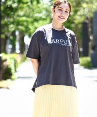 eur3/【大きいサイズ/a.v.v×eur3】コットンロゴTシャツ/508272913