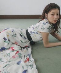 AND COUTURE/ボタニカルガーデンシャツワンピース/508272952
