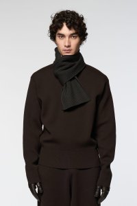 Omar Afridi/オマールアフリディ Omar Afridi ARTICULATED KNITTED SCARF/508273188