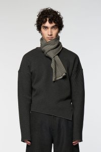 Omar Afridi/オマールアフリディ Omar Afridi ARTICULATED KNITTED SCARF/508273189