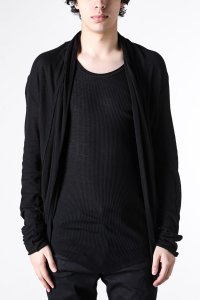 JULIUS/ユリウス JULIUS TEXTURE JERSEY CARDIGAN/508273305