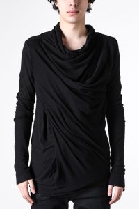 JULIUS/ユリウス JULIUS TEXTURE JERSEY LONG SLEEVE T－SHIRT/508273306