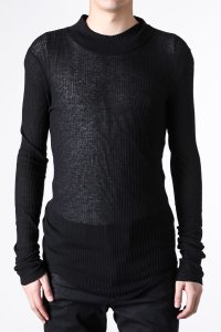 JULIUS/ユリウス JULIUS COTTON/SILK RIB LONG SLEEVE T－SHIRT/508273307