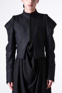 JULIUS/ユリウス JULIUS WOOL/RAYON RING KERSEY BLAZER/508273315
