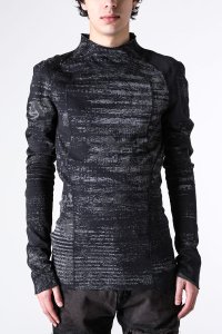 JULIUS/ユリウス JULIUS GRAPHICAL JACQUARD KNIT KNIT LONG SLEEVE T－SHIRTS/508273320