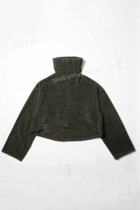JULIUS/ユリウス JULIUS MINK MOLE INLAY KNIT SWEATER/508273321