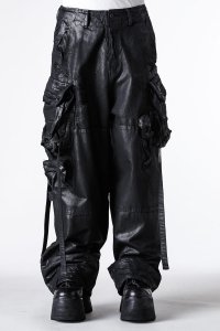 JULIUS/ユリウス JULIUS COATED 12oz DENIM PANTS/508273324