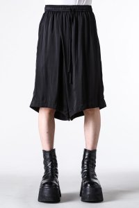 JULIUS/ユリウス JULIUS SILK SATIN SHORT PANTS/508273331